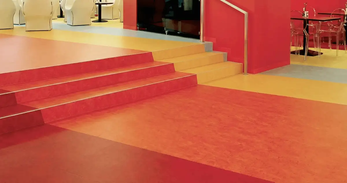 Snack bar with beautiful professionally installed linoleum flooring in West Palm Beach, FL