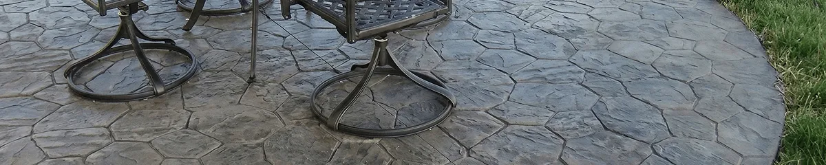 Garden relaxation area with professionally installed stone flooring in West Palm Beach FL